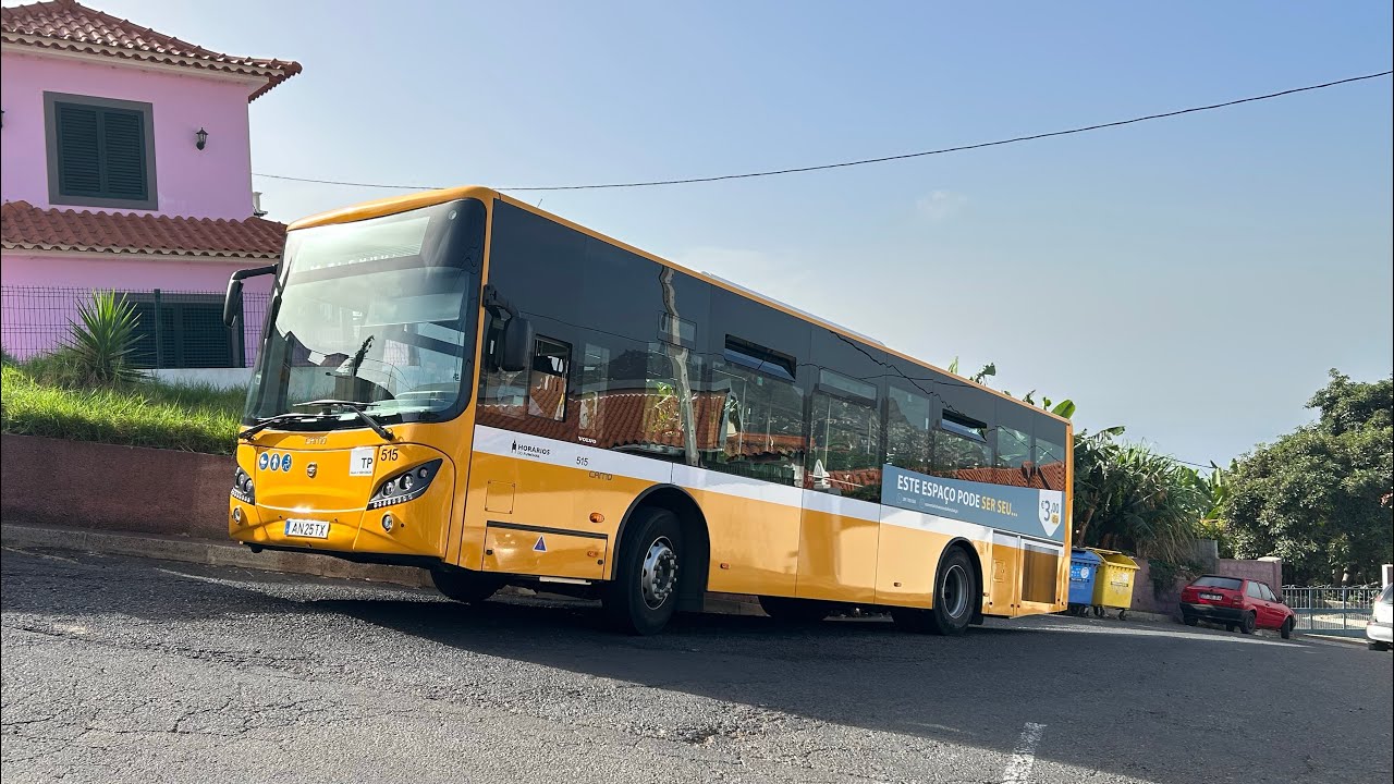 *VOLVO POWER* AN-25-TX (515) Volvo B8R Camo (Horarios do Funchal)