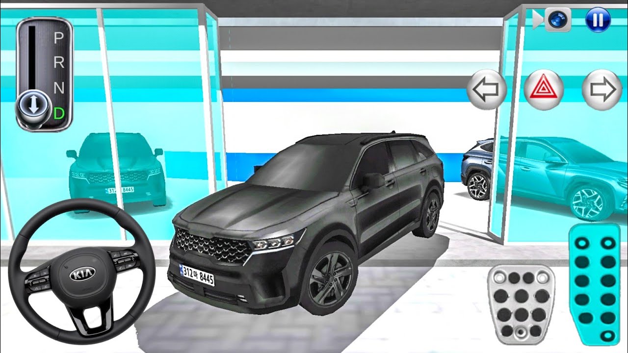 New Black Kia Sorento SUV Car in The Showroom - 3D Driving Class 2026 NEW UPDATE #cargame Android