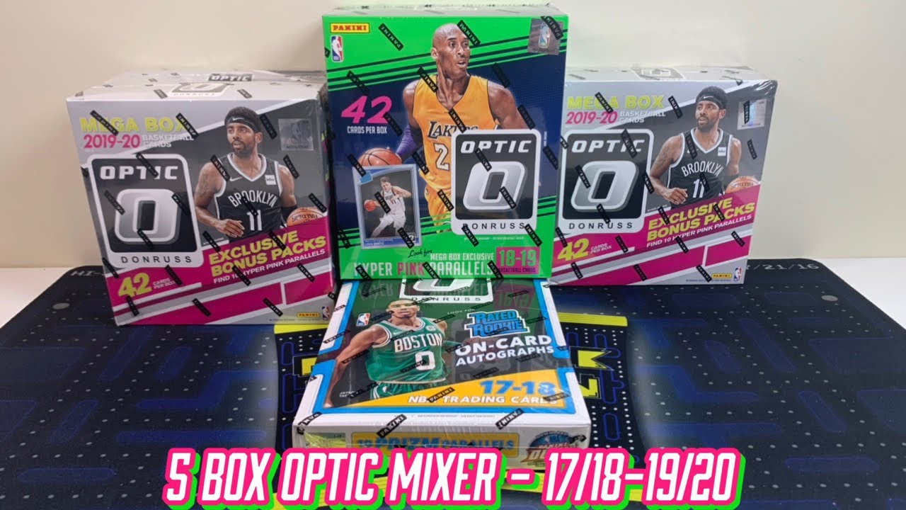 *Trae Young!* 5 Box Panini Donruss Optic Basketball Mixer - 17/18-19/20