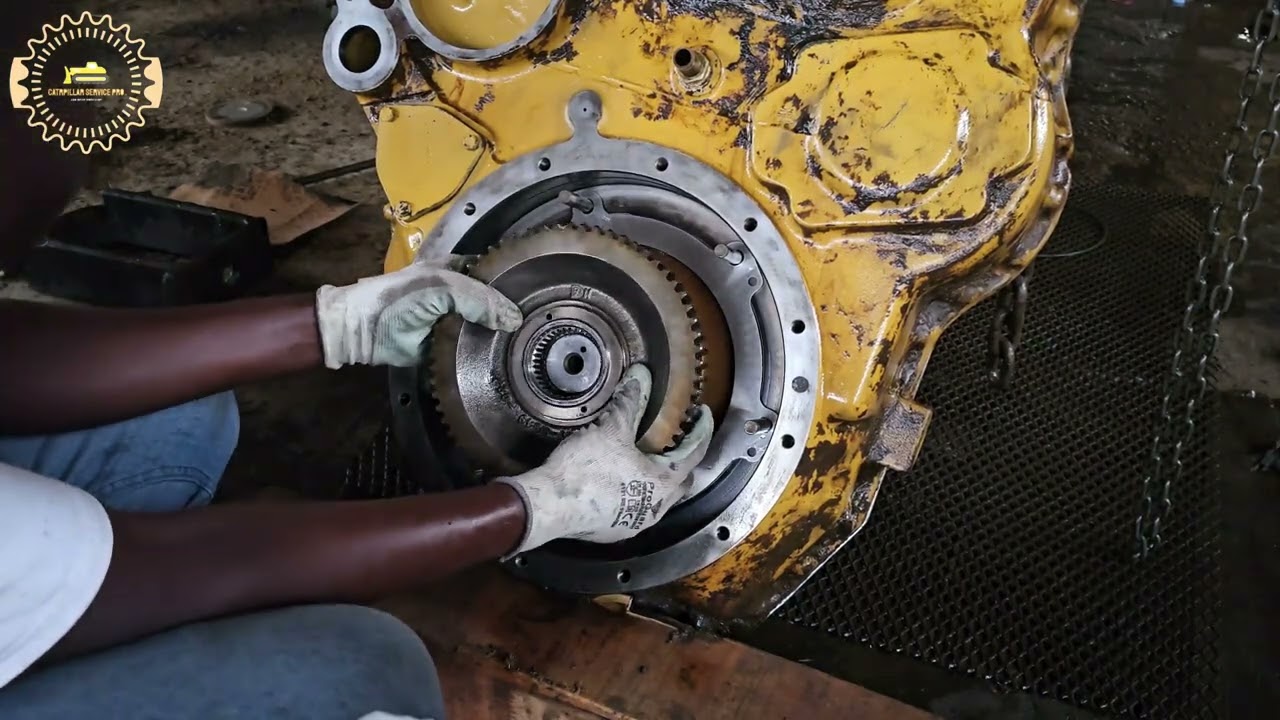Repair Parking Brake System For Cat Motor Grader 160h