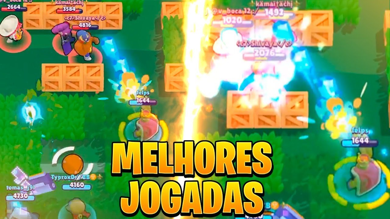 AS 25 MELHORES JOGADAS DE JANEIRO NO BRAWL STARS!