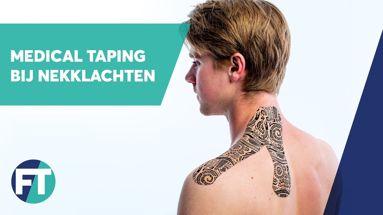 Tapen bij nekklachten en spanningshoofdpijn | Medical Taping | FysioTape