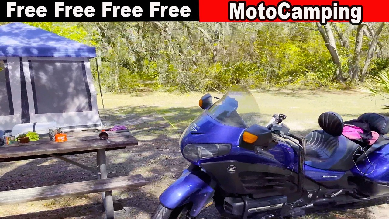 Goldwings Free MotoCamping FL. Serenova Tract