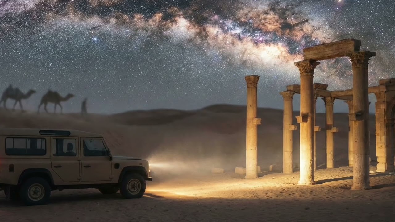 CARAVAN OF STARS 🐪🌌 | 432Hz Epic 70s Desert Rock & Eastern Vibes | Mystic Journey
