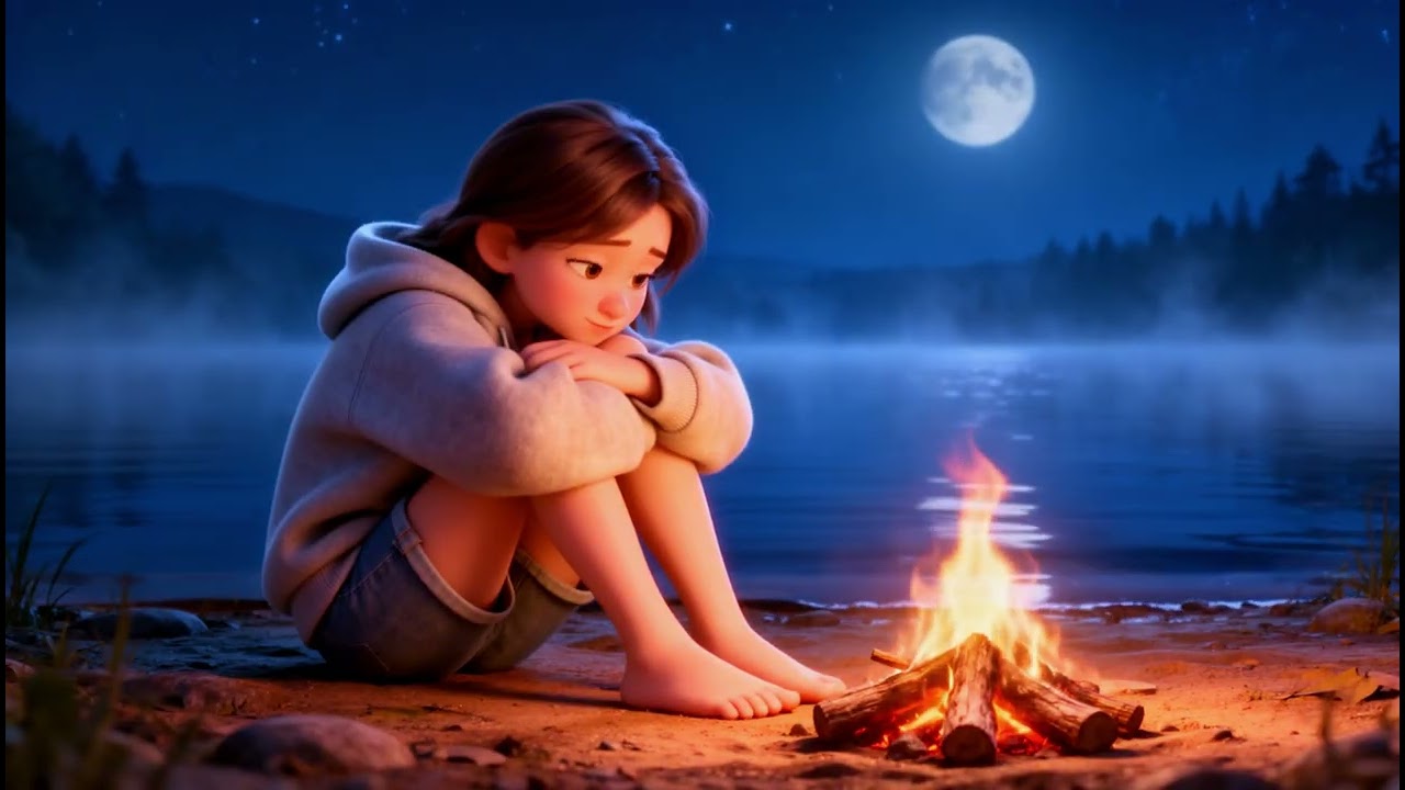 Dissolve into the Night | Melancholic Campfire Lofi