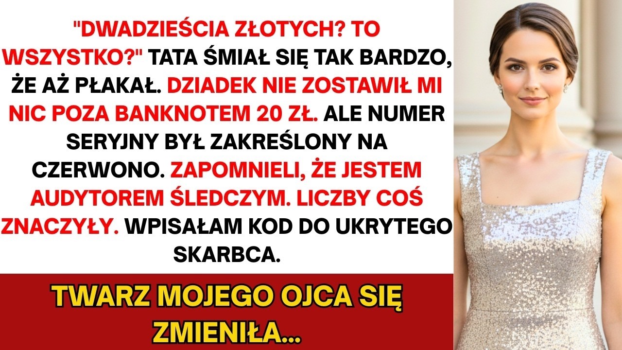 Wszyscy dostali domy i pieniądze — ja dostałam 20 zł — dziadek coś na nim zakreślił