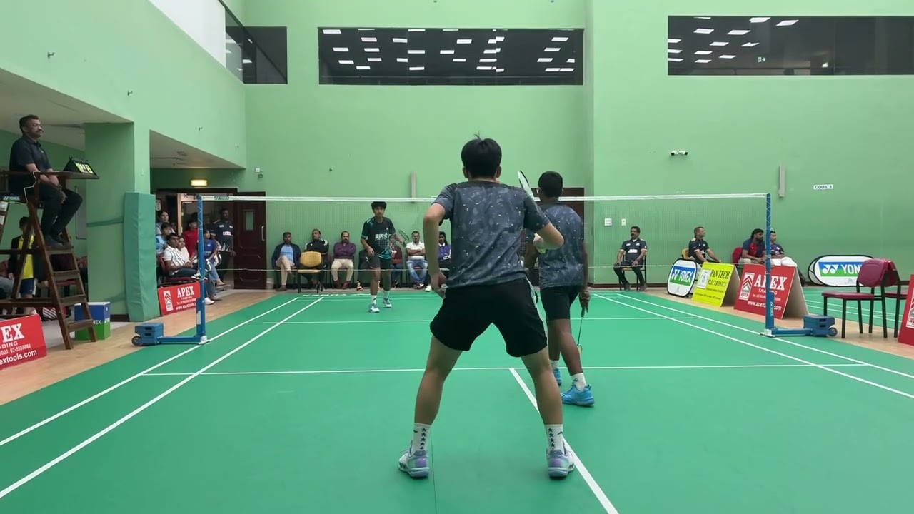 Aravamudhan/Yao Lee Vs Soorya/Aromal Shiju ISC Abu Dhabi Tournament 2026 First Set