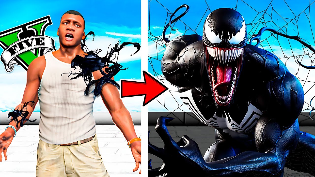ME CONVIERTO en VENOM en GTA 5!