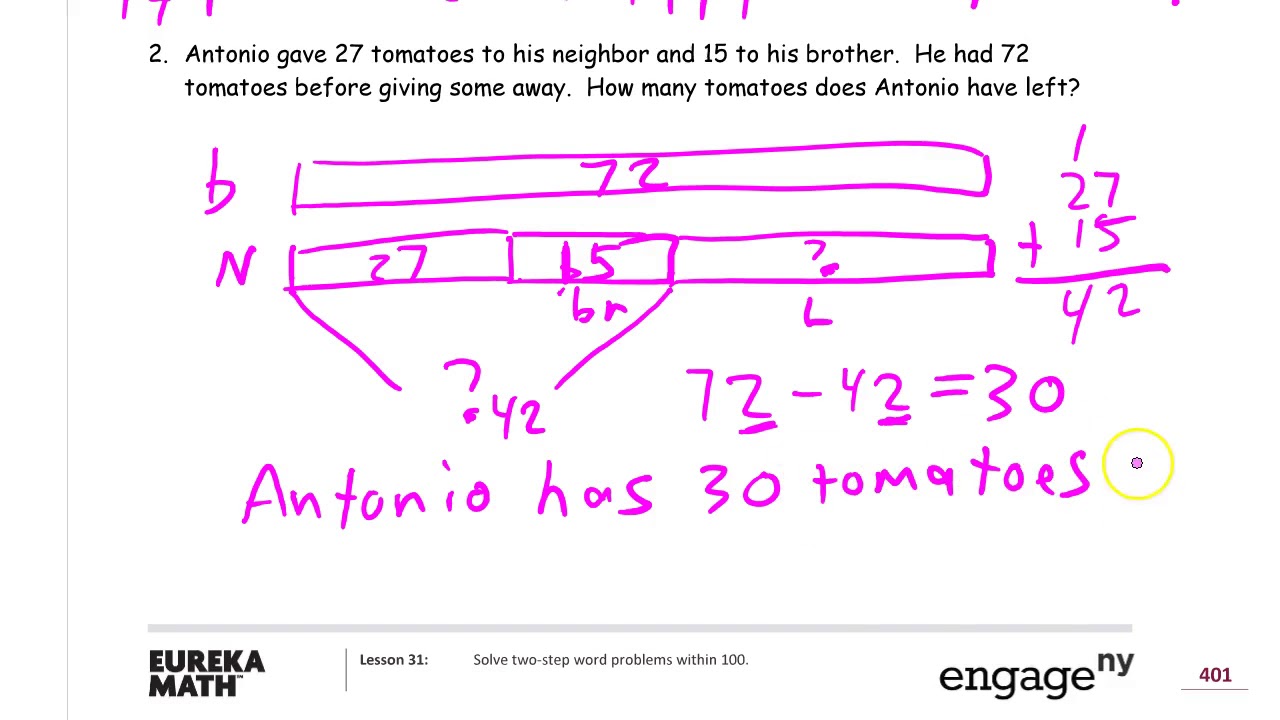 lesson 31 homework module 4 grade 2