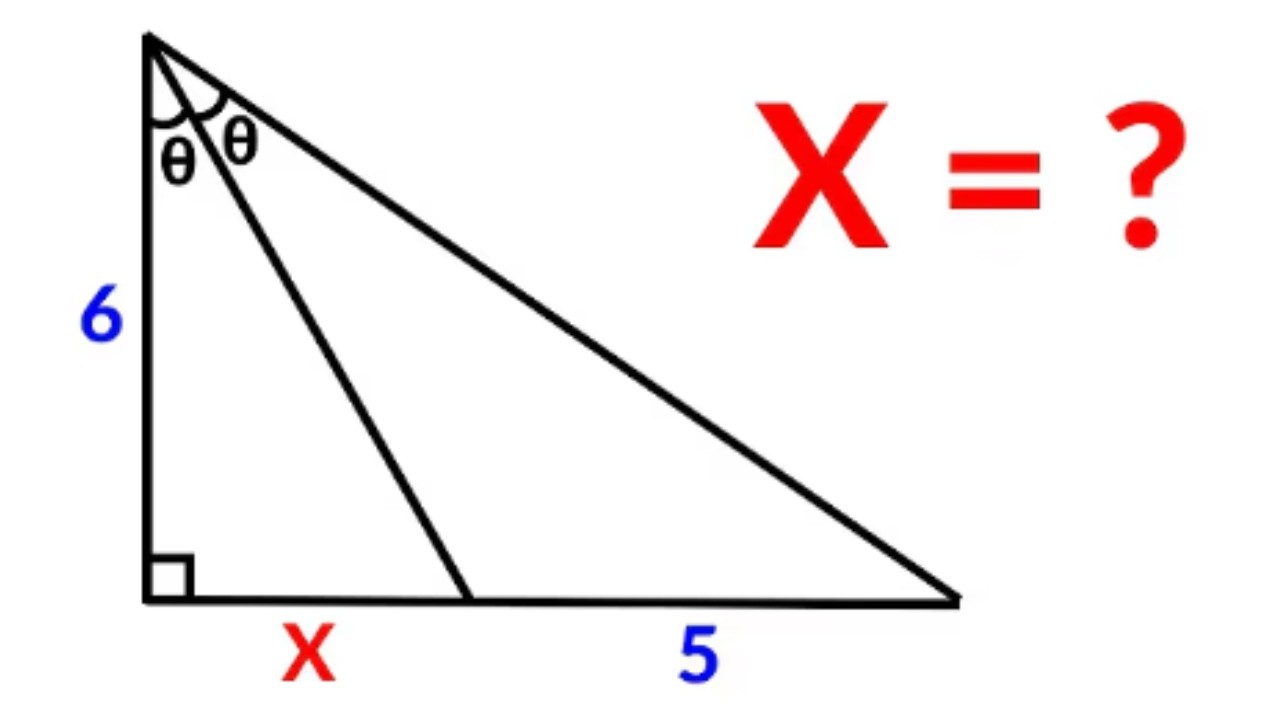 Calcule o X