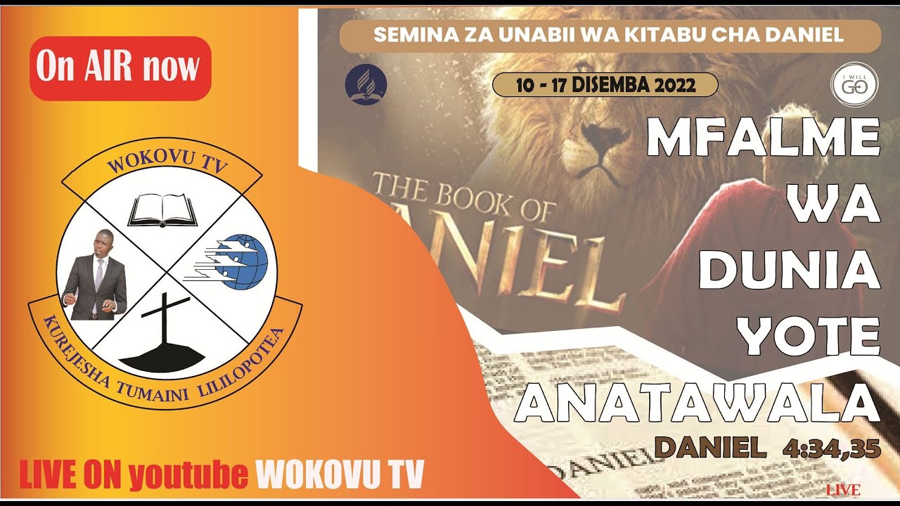 #LIVE: SEMINA YA UNABII WA KITABU CHA DANIELI | PEMBE NDOGO | SIKU YA TANO | PR. JAPHET GIDEON