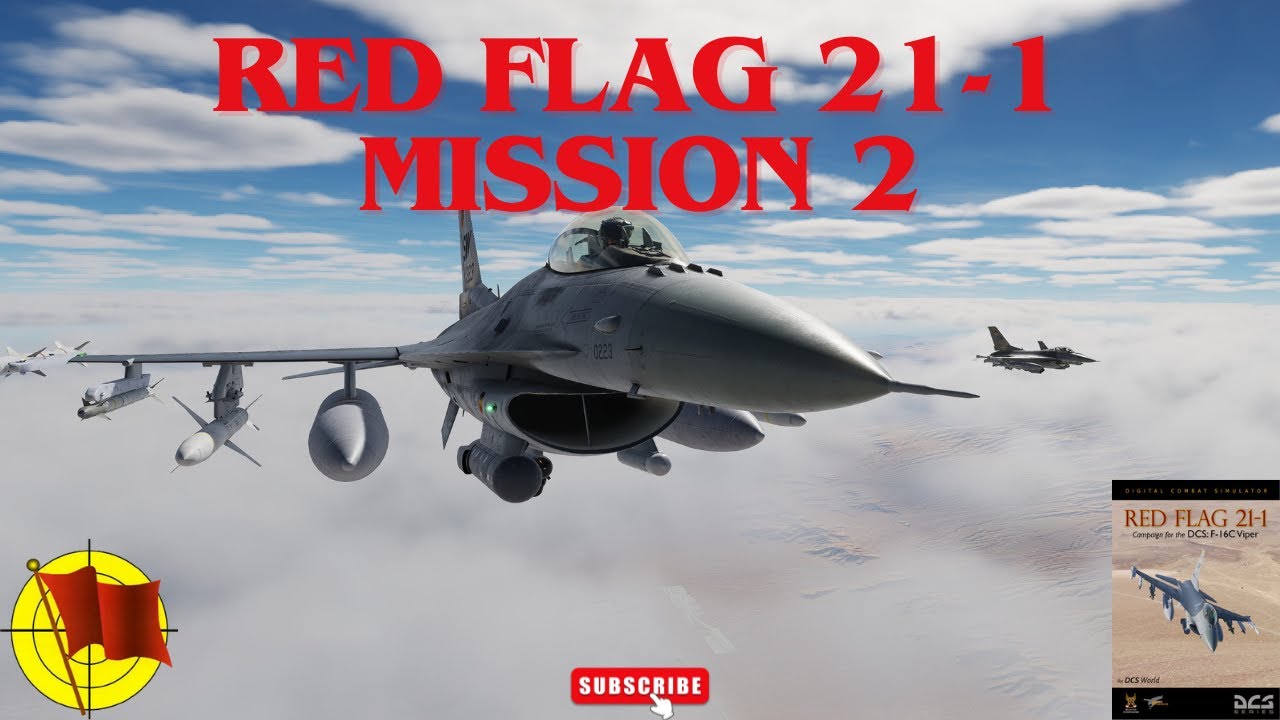 DCS: Red Flag 21-1 Миссия 2