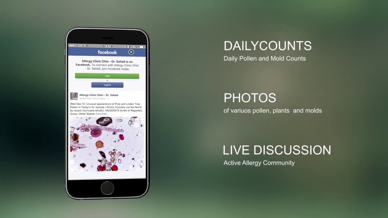 Allergy Pollen Count App
