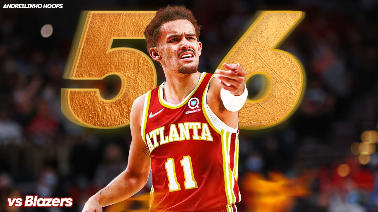 Trae Young CAREER HIGH 56 POINTS vs Blazers! ● Full Highlights ● 03.01.22 ● 1080P 60 FPS