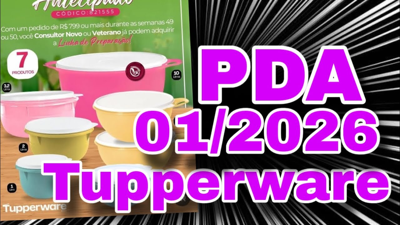 PDA 01/2026 TUPPERWARE PDA DE PREPARAÇÃO 