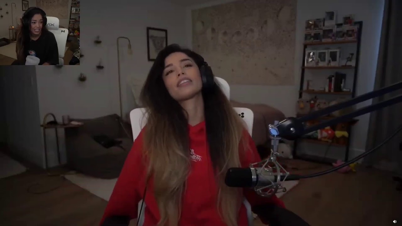 Valkyrae Reacts To Valkyrae Rapping