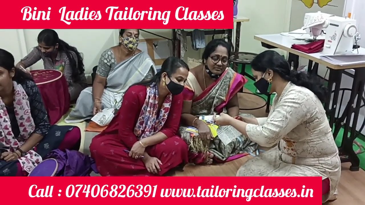 Tailoring classes near me / Stitching classes near me / Sewing classes near me / Tailoring class