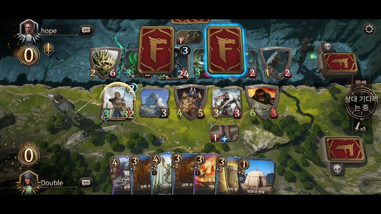 might &magic fates TCG (슬라바 그리핀덱_ 아직 한발 남았다)