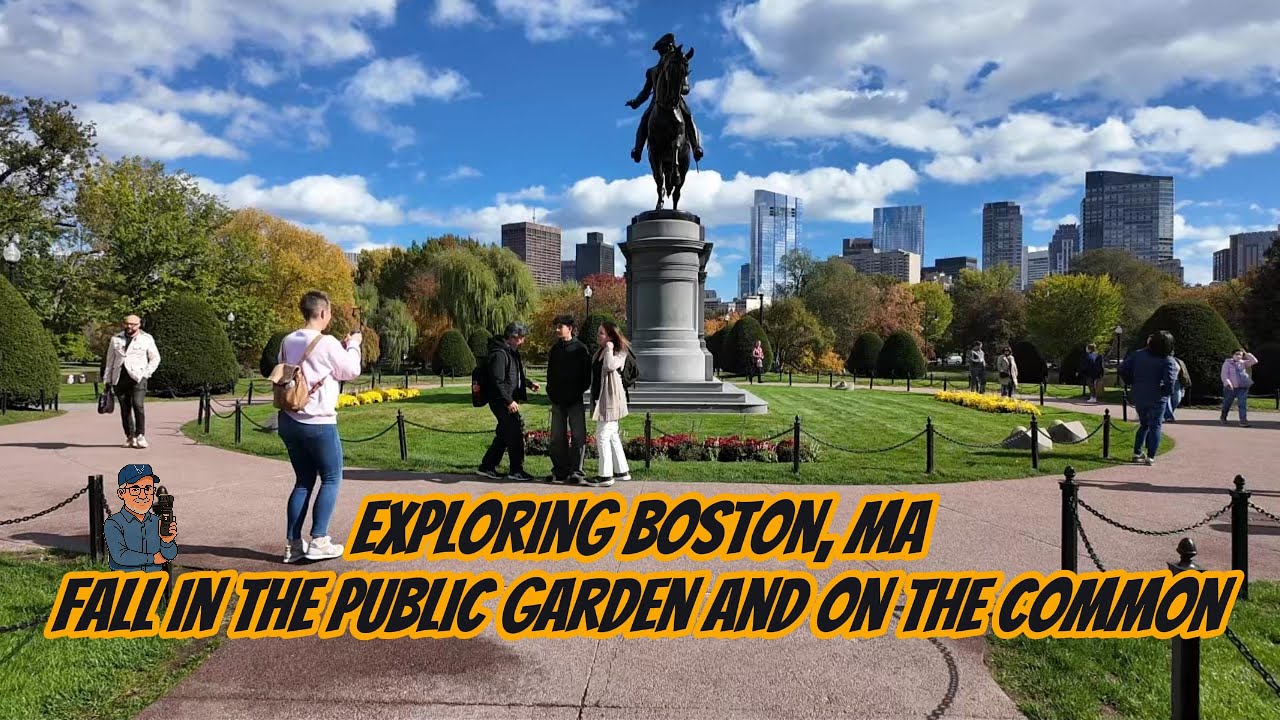 Exploring Boston: Fall In The Public Garden & Boston Common