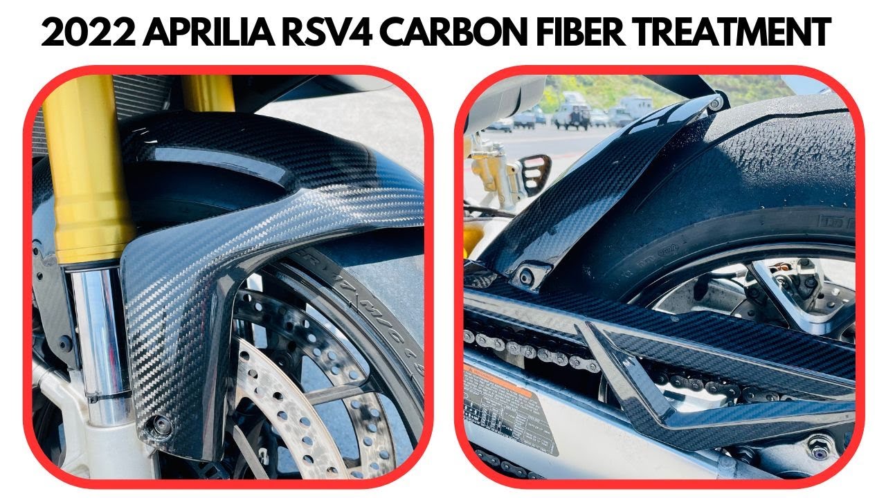 My Aprilia RSV4 Gets Carbon Fiber 🔥