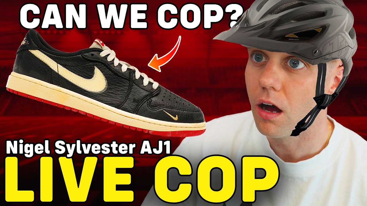 LIVE COP: AIR JORDAN 1 LOW NIGEL SYLVESTER