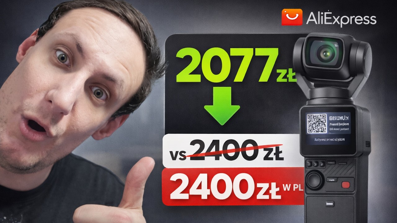 Kupiłem DJI Pocket 3 Creator Combo na AliExpress – czy warto za 2070zł?