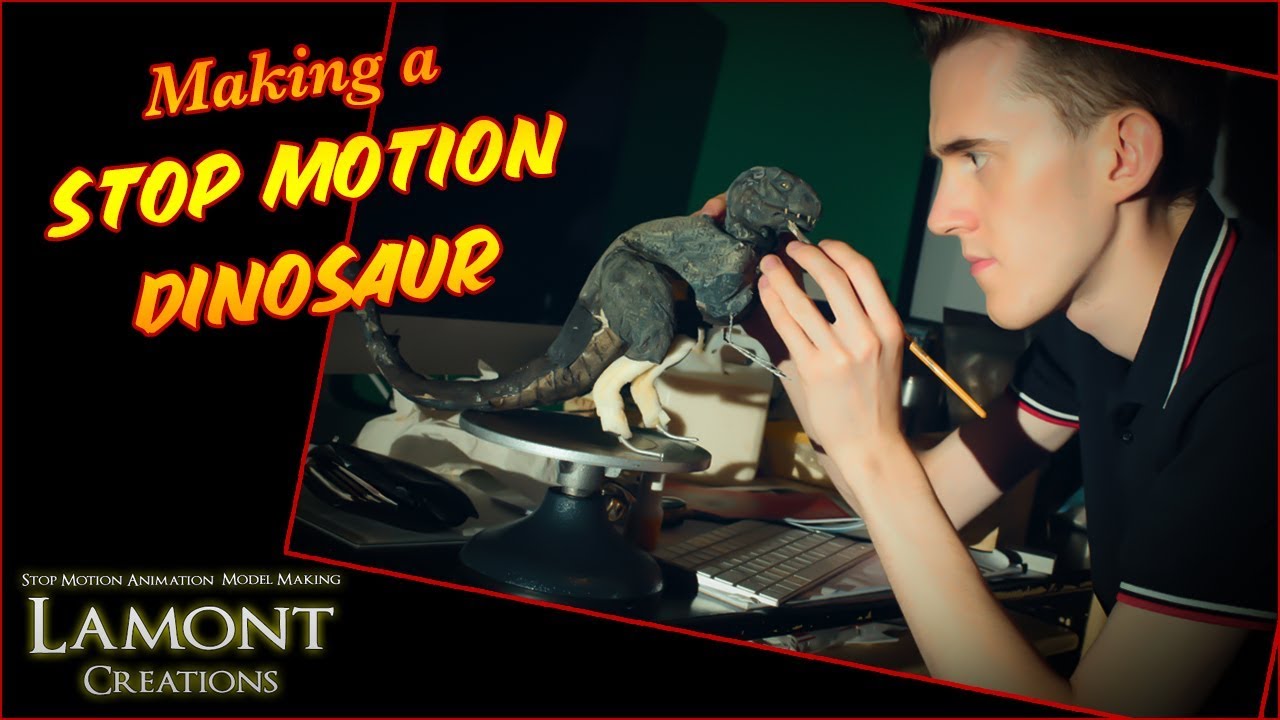 Making a Stop Motion Dinosaur