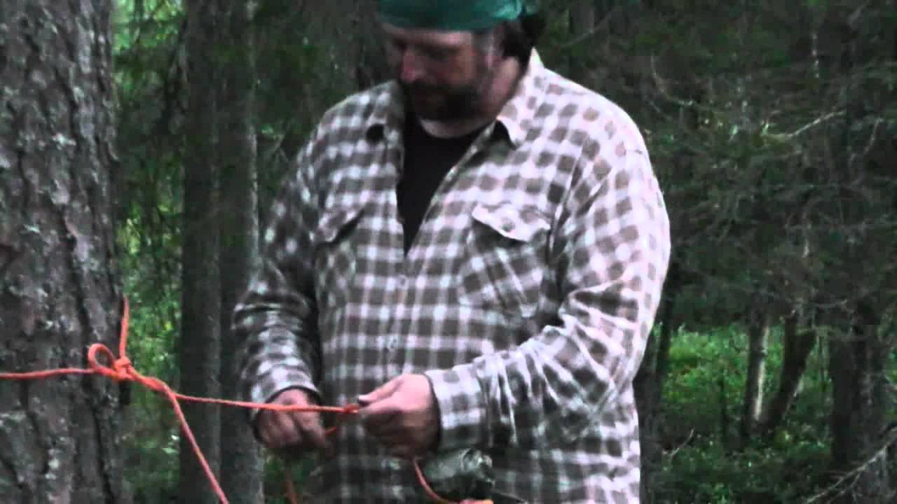 The Tarp Hammock / Cocoon Survival Shelter