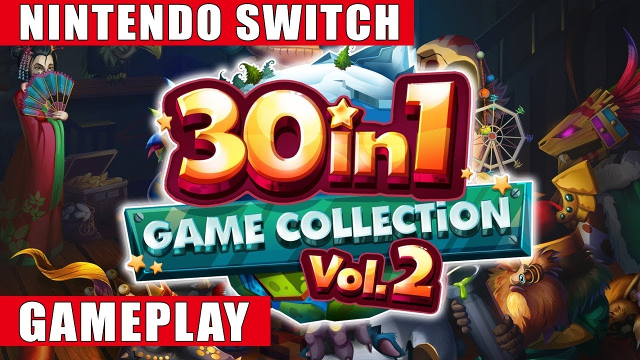 30-in-1 Game Collection: Volume 2 Nintendo Switch Gameplay