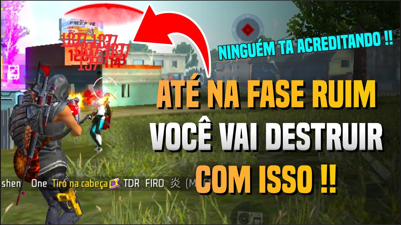 QUASE NINGUÉM SABE DESSE TRUQUE NO FREE FIRE - DICAS FREE FIRE