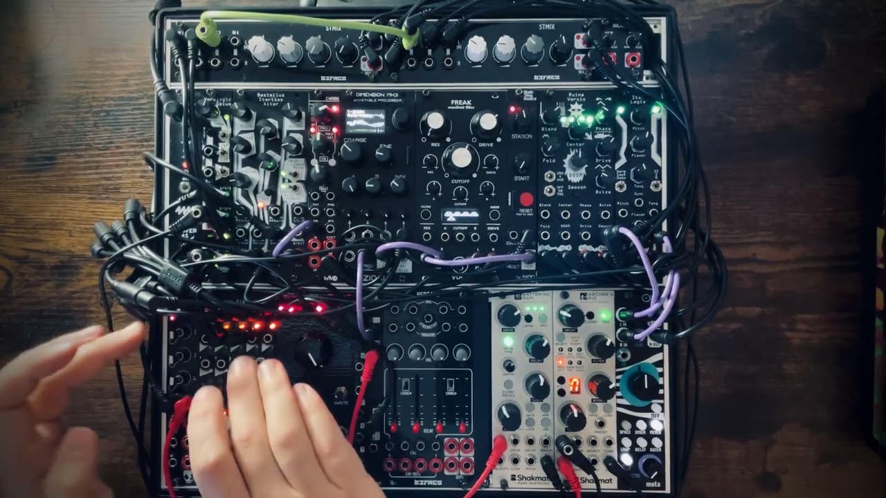 Eurorack Modular and Friends Jam - New additions - Battering Ram / Archers Rig