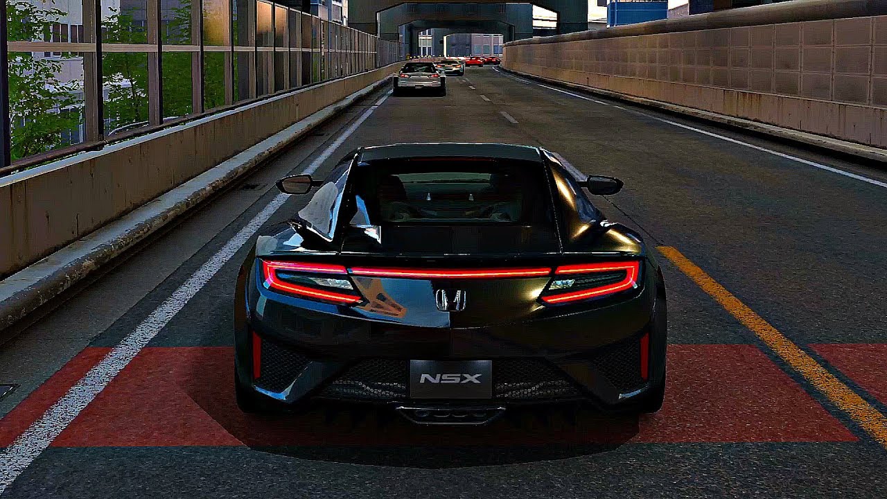 Gran Turismo Sport - Gameplay Honda NSX 2017 @ Tokyo Expressway [1080p 60fps]