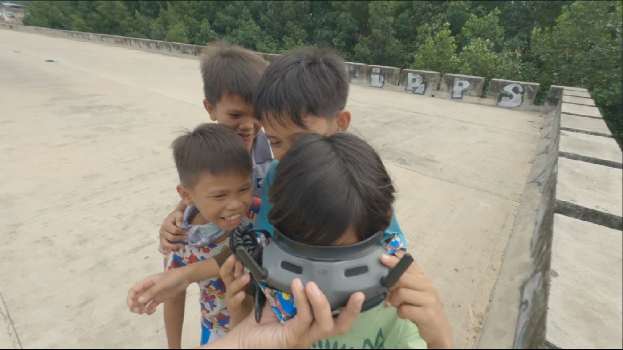 FPV Drone ..  kol pa tan.aw sa imung gisuot kol beh..