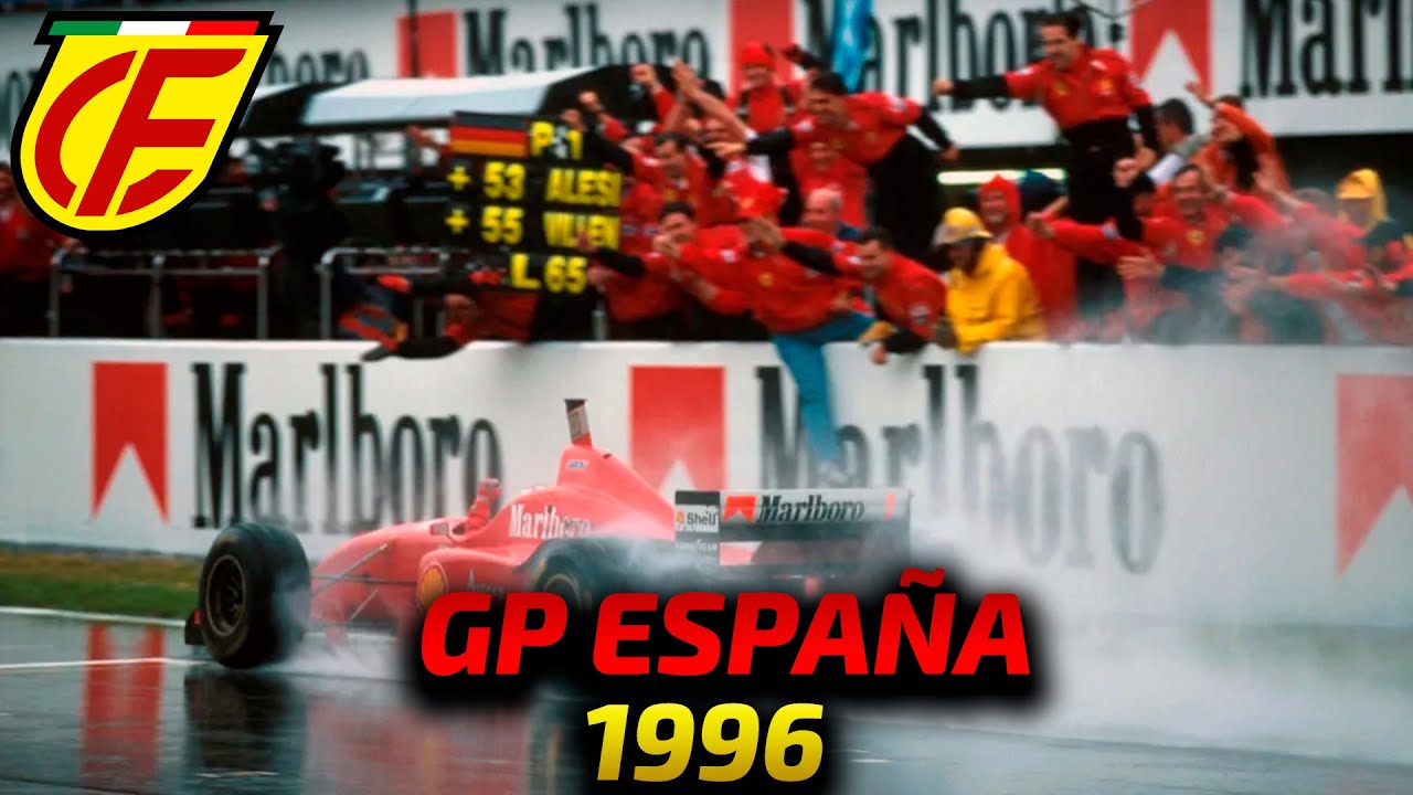 LA PRIMERA VICTORIA DE SCHUMACHER CON FERRARI / GRAN PREMIO DE ESPA&Ntilde;A 1996
