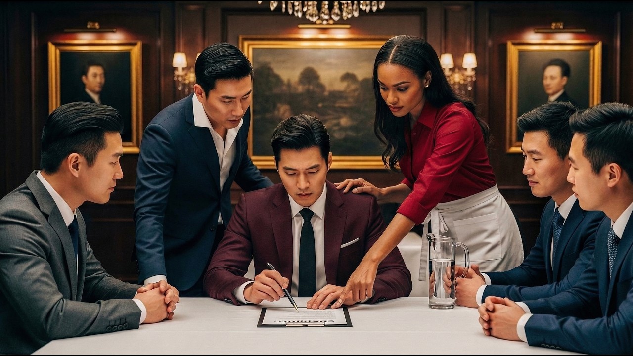 KOREAN MAFIA BOSS WAS ABOUT TO LOSE EVERYTHING—UNTIL ONE BOLD DECISION FROM A BLACK WAITRESS