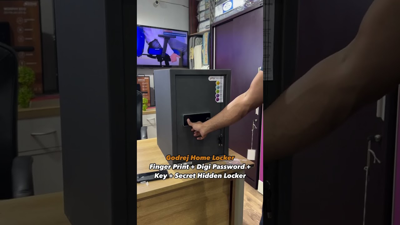 Godrej NX Advanced Locker Safe with Biometric And Digital Access ✨✅