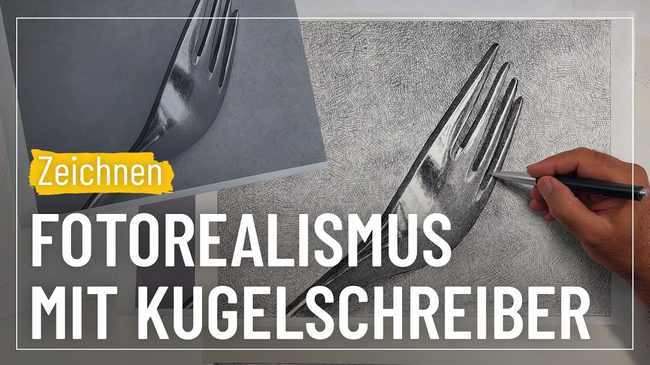 Fotorealistisch zeichnen im Selbstversuch | sehen&gestalten #130