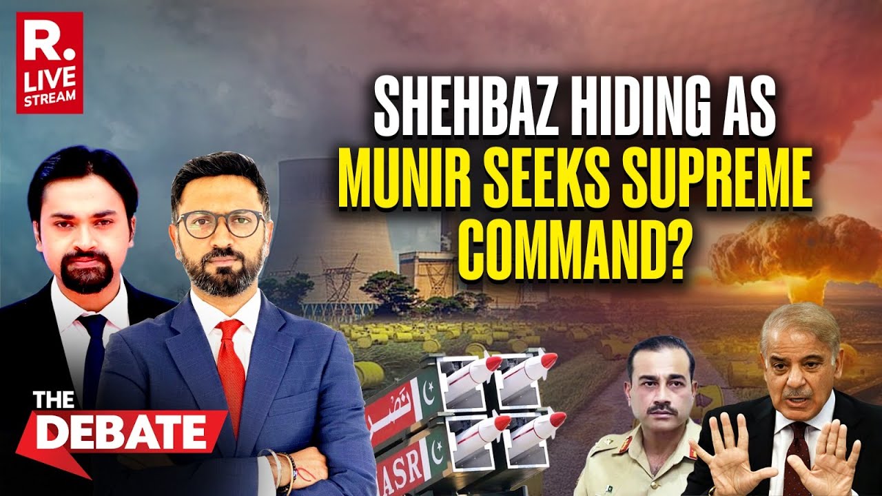 Debate LIVE: Shehbaz Sharif Delaying Asim Munir's Elevation As Supreme Authority Of Pak's Nukes?
