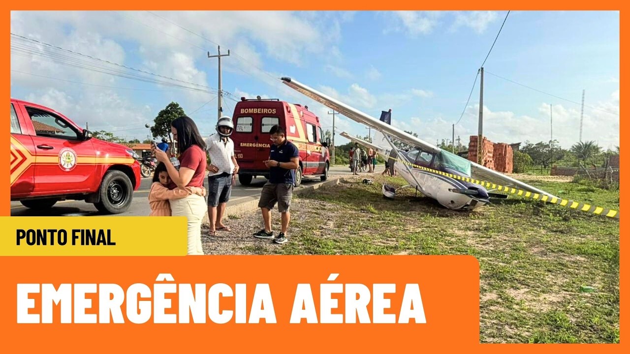 Avião faz pouso forçado em Barreirinhas
