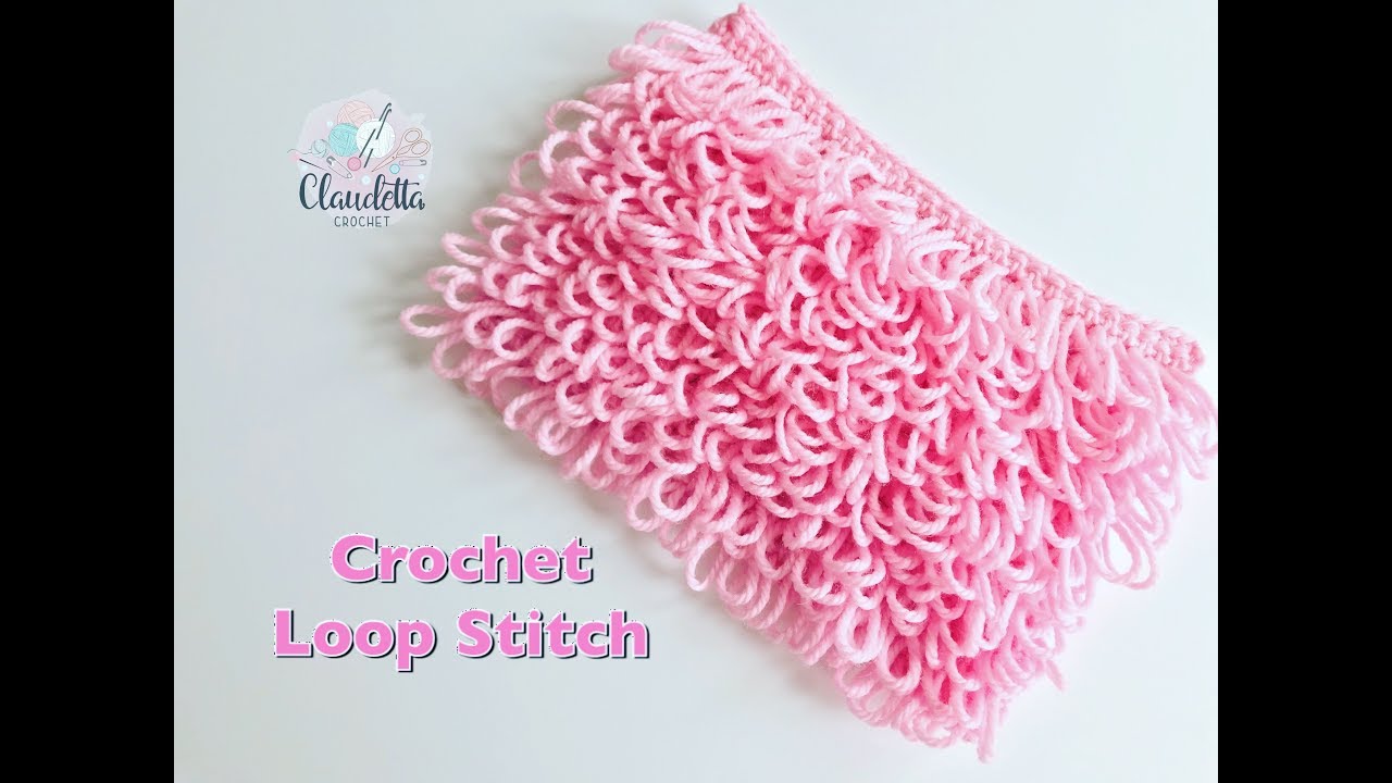 CROCHET LOOP STITCH / Beginner