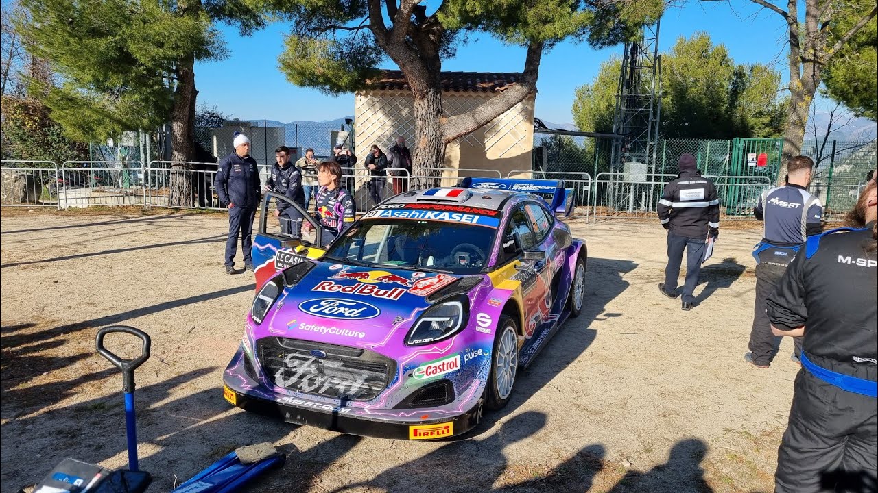 Rallye Monte Carlo 2022 WRC  Shakedown remote service