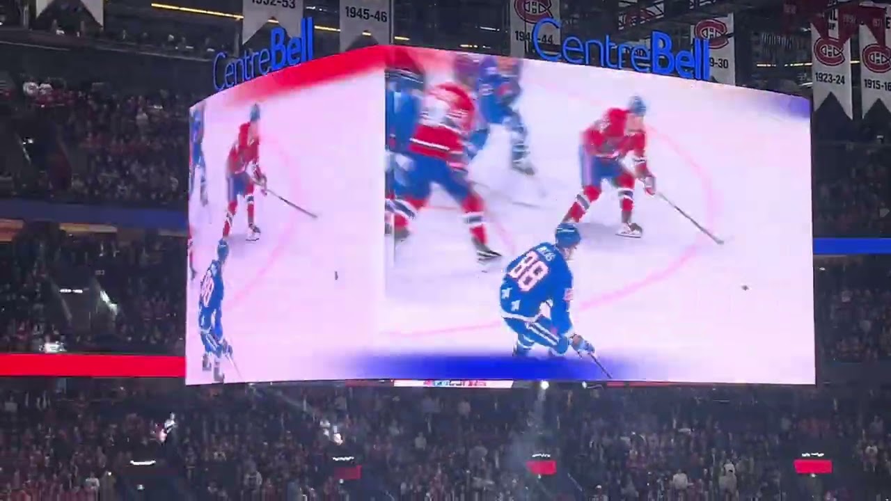 Montreal Canadiens 1st Goal 56 seconds in the game vs Colorado Avalanche 01/29/26