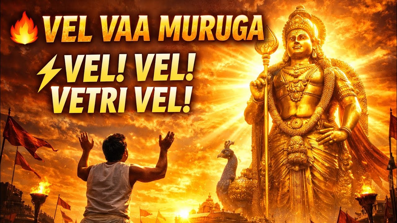 VEL VAA MURUGA 🔱 | Powerful Murugan Devotional Songs | Tamil Cinematic Anthem | Goosebumps Song 2026