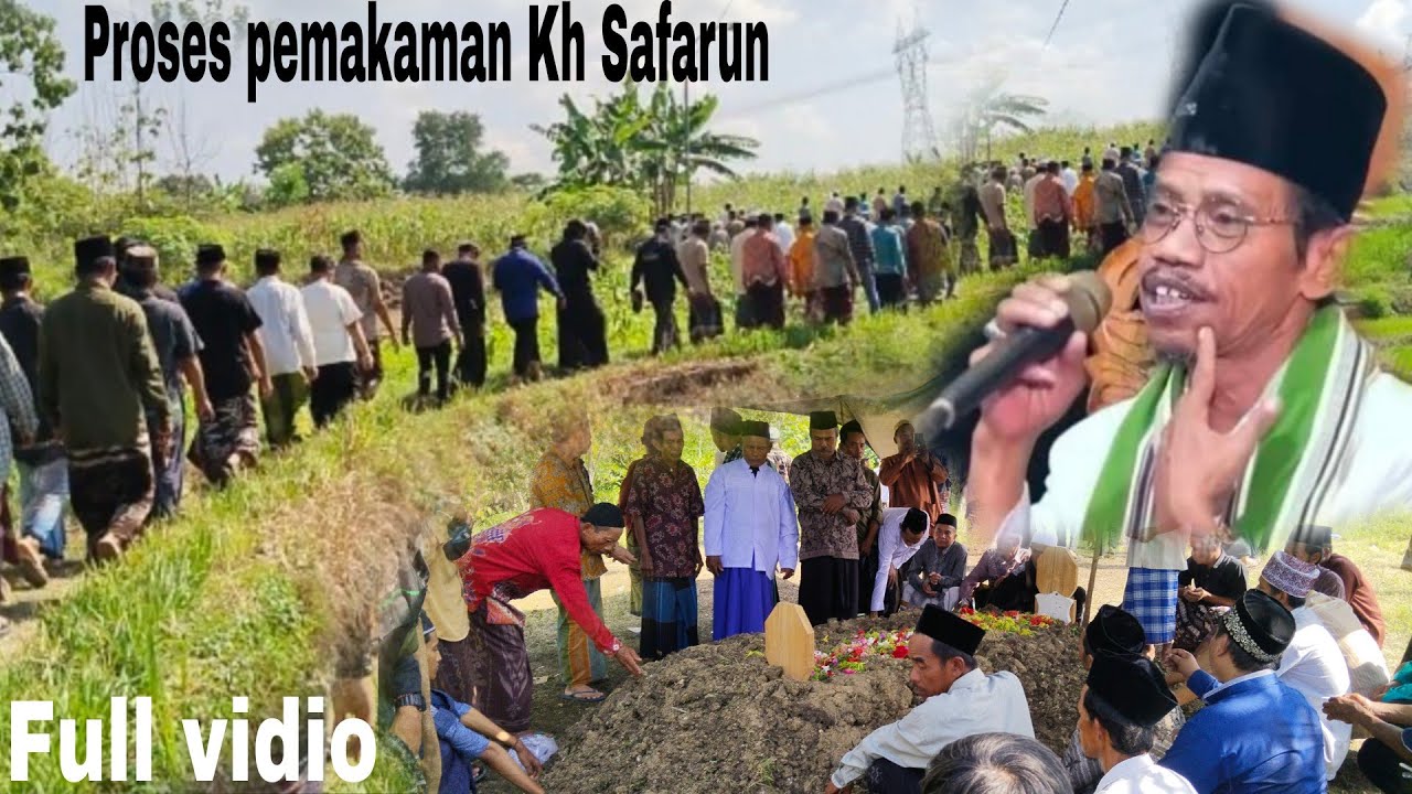 KH SAFARUN meninggal dunia hari ini/proses pem4k4m4n/Semoga Husnul khotimah/Kedungadem bojonegoro