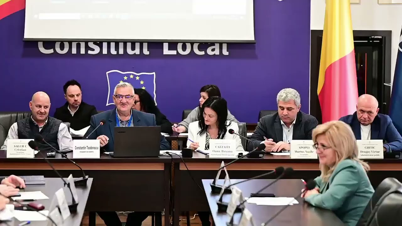 Ședința Consiliului Local Piatra-Neamț⎜19 noiembrie 2025