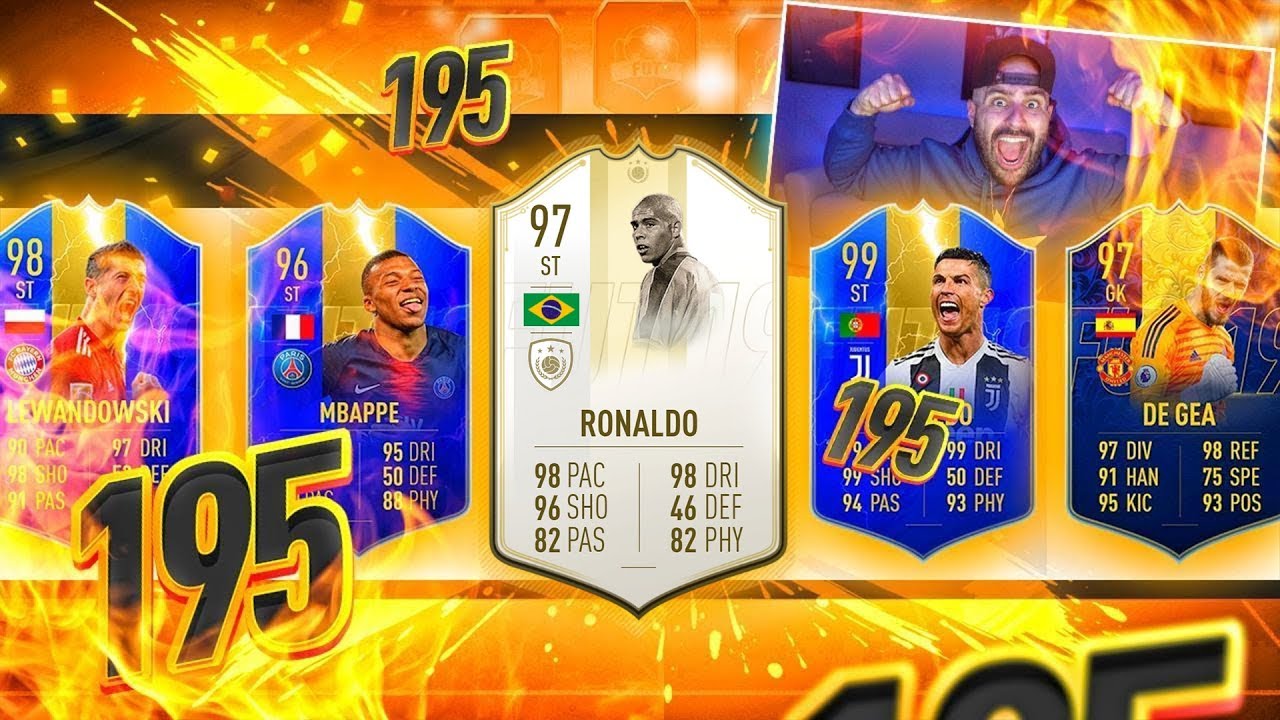 OMG INSANE 195 FUT DRAFT! BEST FIFA DRAFT EVER CHALLENGE! FIFA 19 Ultimate Team