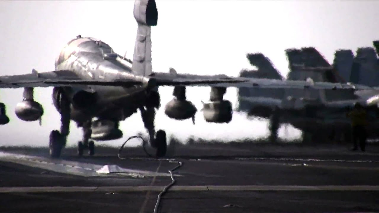 EA-6B Prowler Carrier Flight OPS with the Cougars