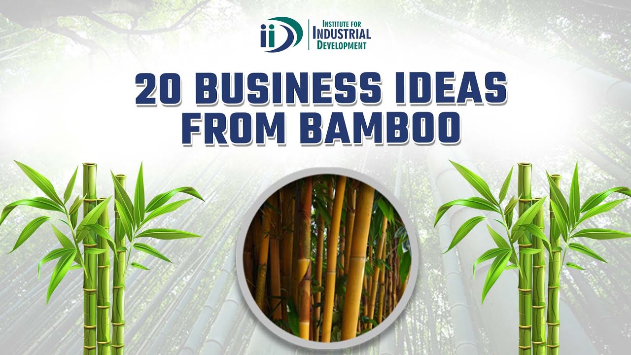 बांस से बनी 20 वस्तुओं का व्यवसाय | IID | Business Ideas | #business #businessideas #bamboo