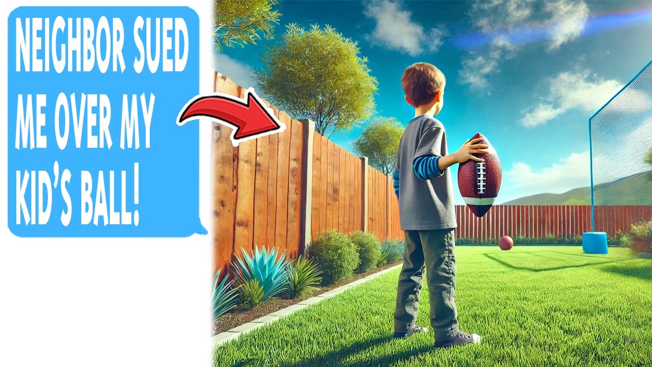Neighbor Sued Me for $25,000 Over My Kid’s Football I Proved Him Wrong!