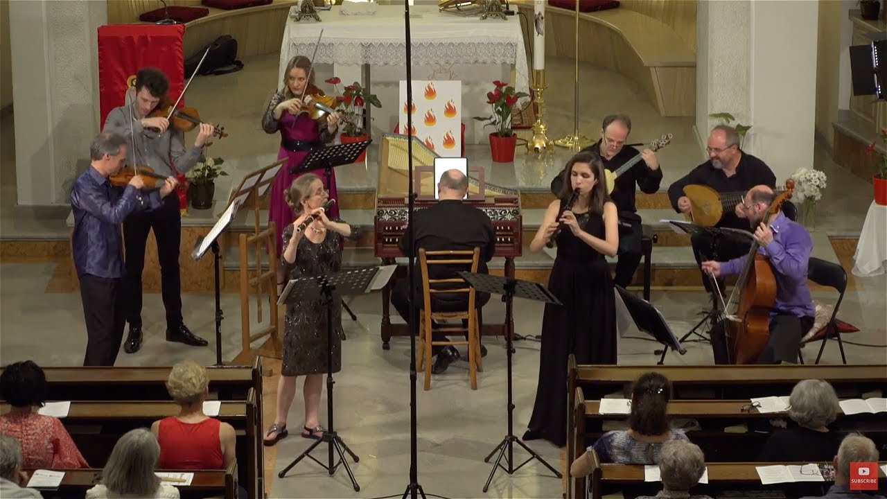 Telemann: Flute & Recorder Concerto - R. Brown, M. Tomé, New Trinity Baroque & London Handel Players